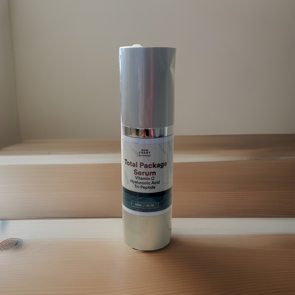 NEW & SEALED - Sun Coast Sciences Total Package Serum  1 oz.  EXP 2/27